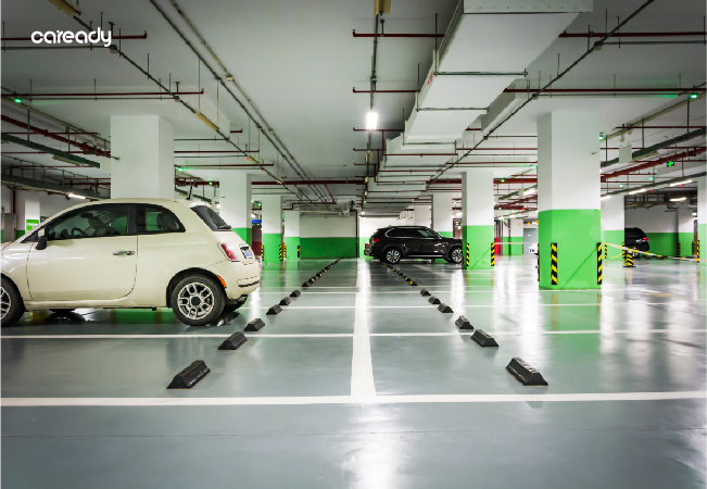 Chi phí bãi đậu cho xe Vios